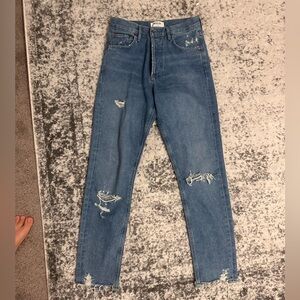AGOLDE Jamie High Rise Classic Jeans (size 24)